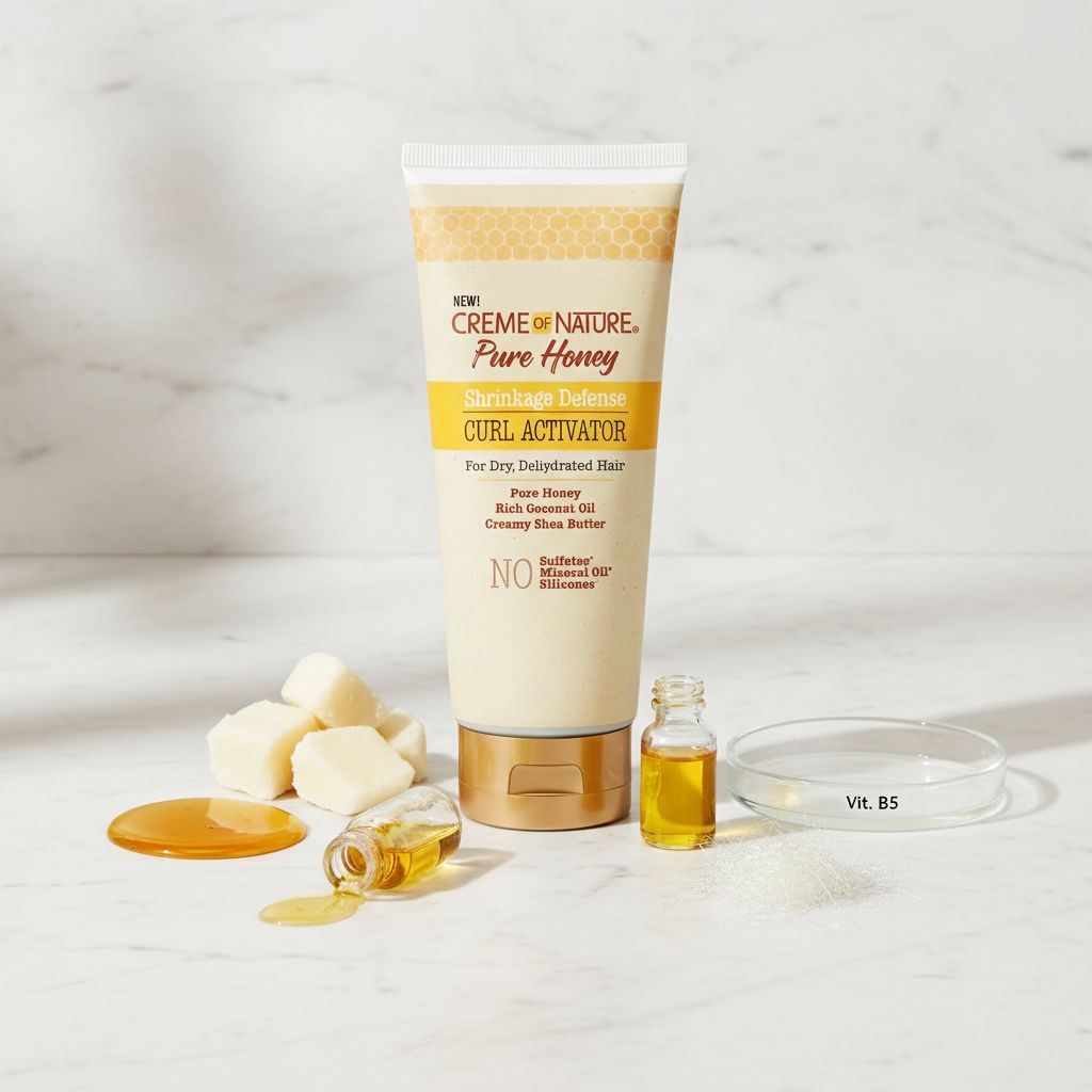 Creme of Nature Pure Honey – Activateur de Boucles Hydratant 310ml (PH Curl Activator) - ingredients