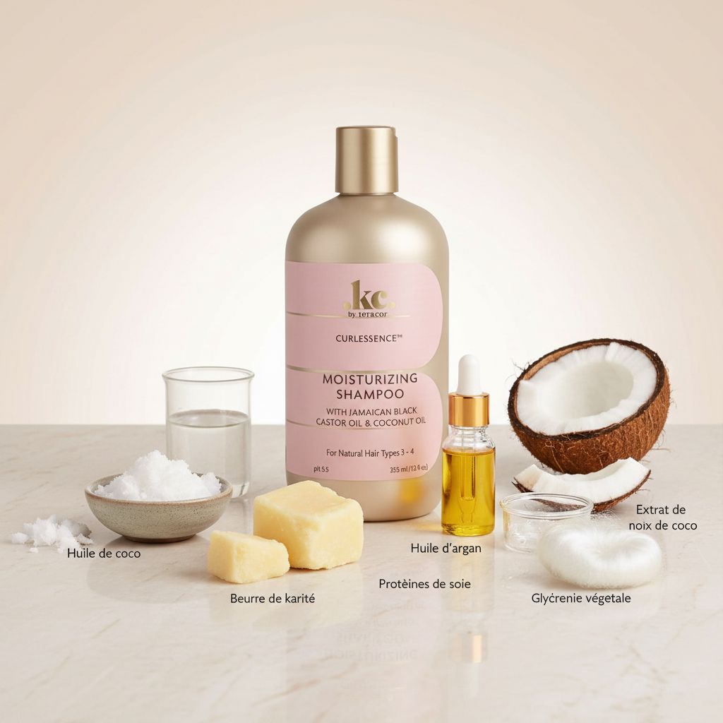 KeraCare Curlessence – Shampoing Hydratant Nourrissant 355ml (Moisturizing Shampoo) - ingredients