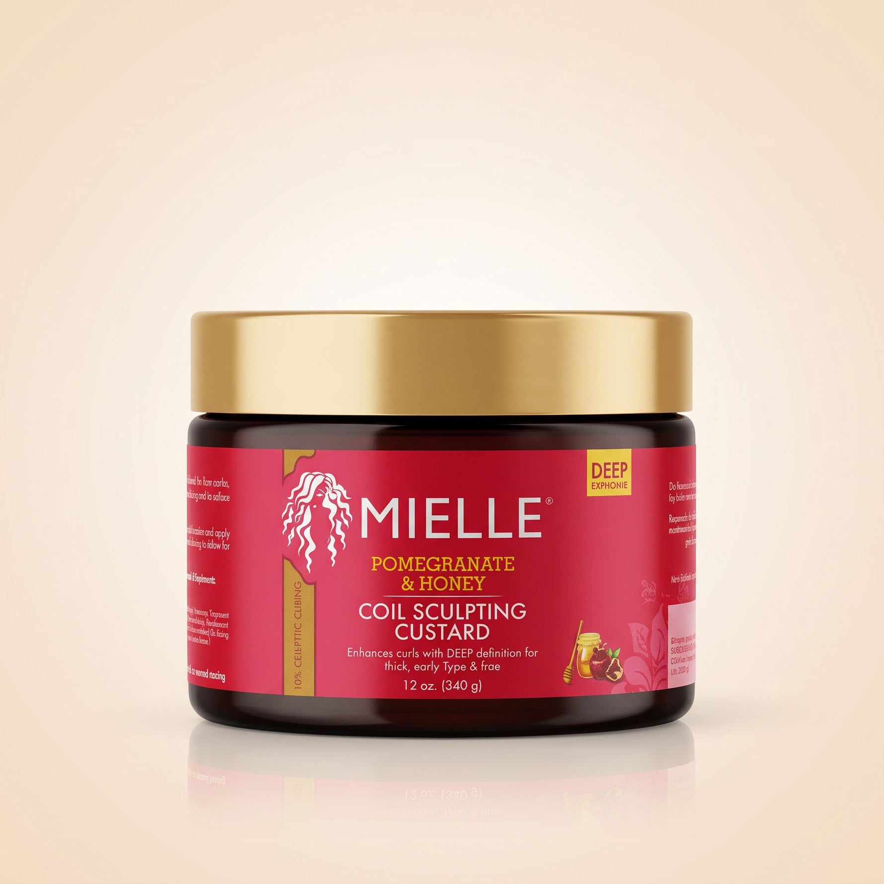 Mielle – Pomegranate & Honey Coil Sculpting Custard 340g - hero