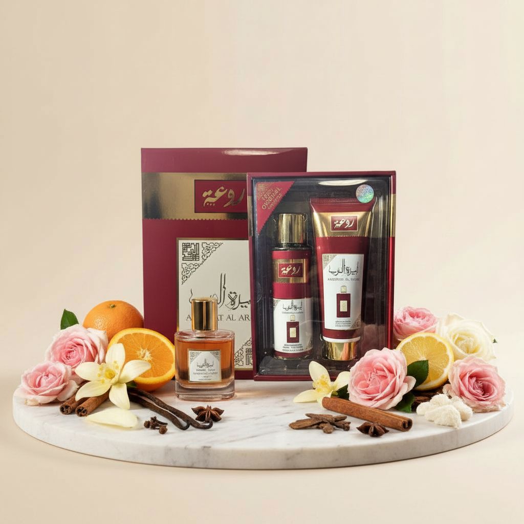 SULTAN EL WAHA Ameerat Al Arab Rouge Coffret 2pcs - ingredients