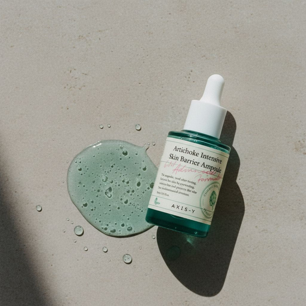 AXIS-Y Artichoke Intensive Skin Barrier Ampoule – Ampoule Réparatrice Barrière Cutanée 30 ml - texture