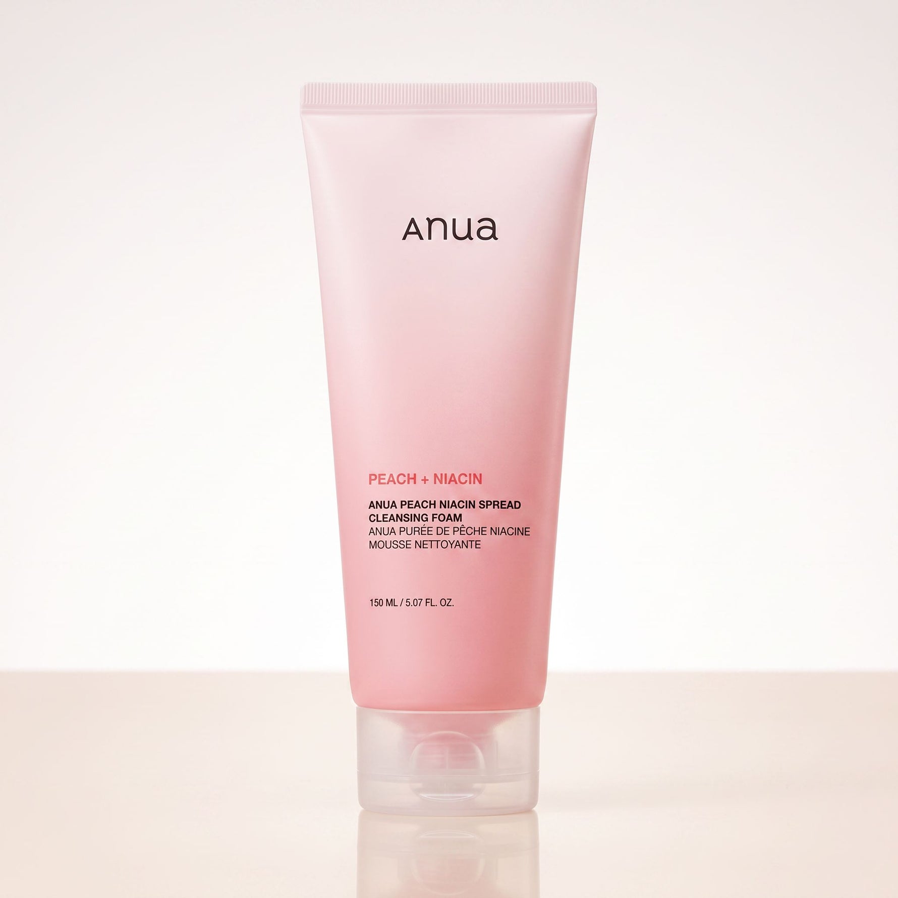 Anua - Peach Niacin Spread Cleansing Foam — Mousse nettoyante pêche revitalisante - hero