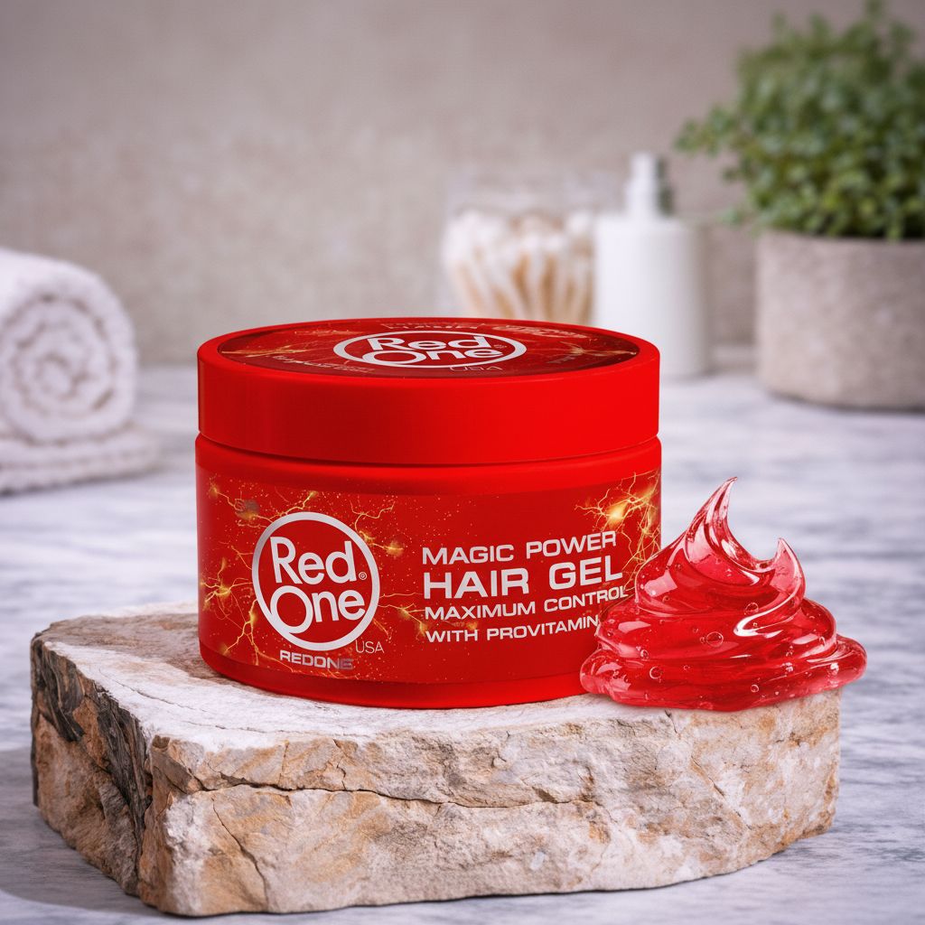 Red One Magic Power Hair Gel Maximum Control Provitamine B5 450 ml - texture