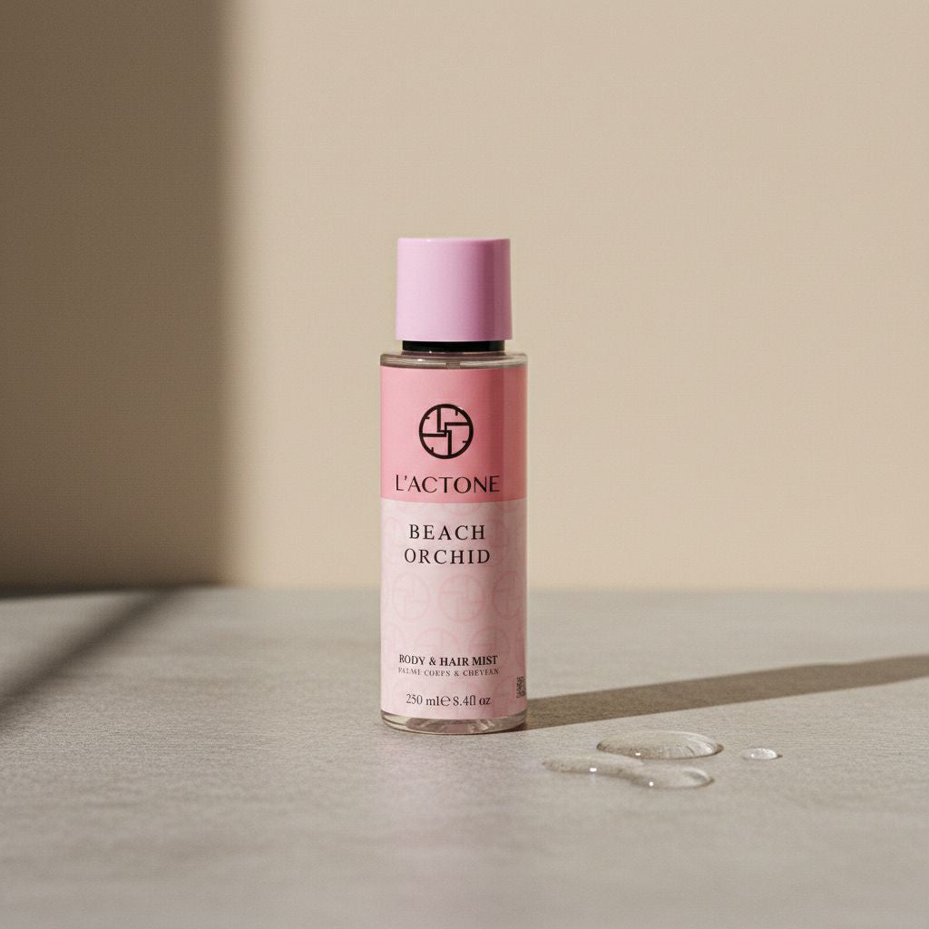 L'ACTONE Brume Beach Orchid 250ml - texture