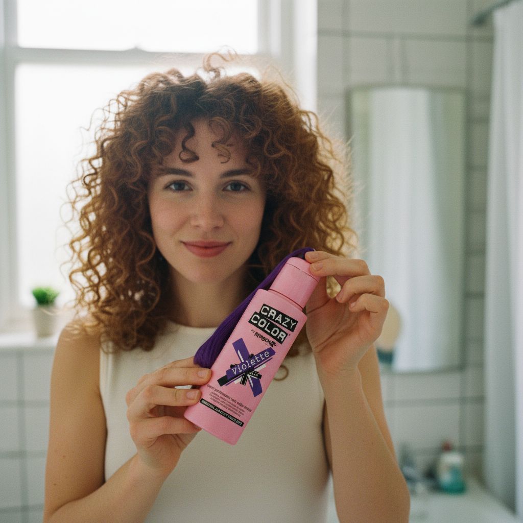 Crazy Color Violette 100 ml - lifestyle