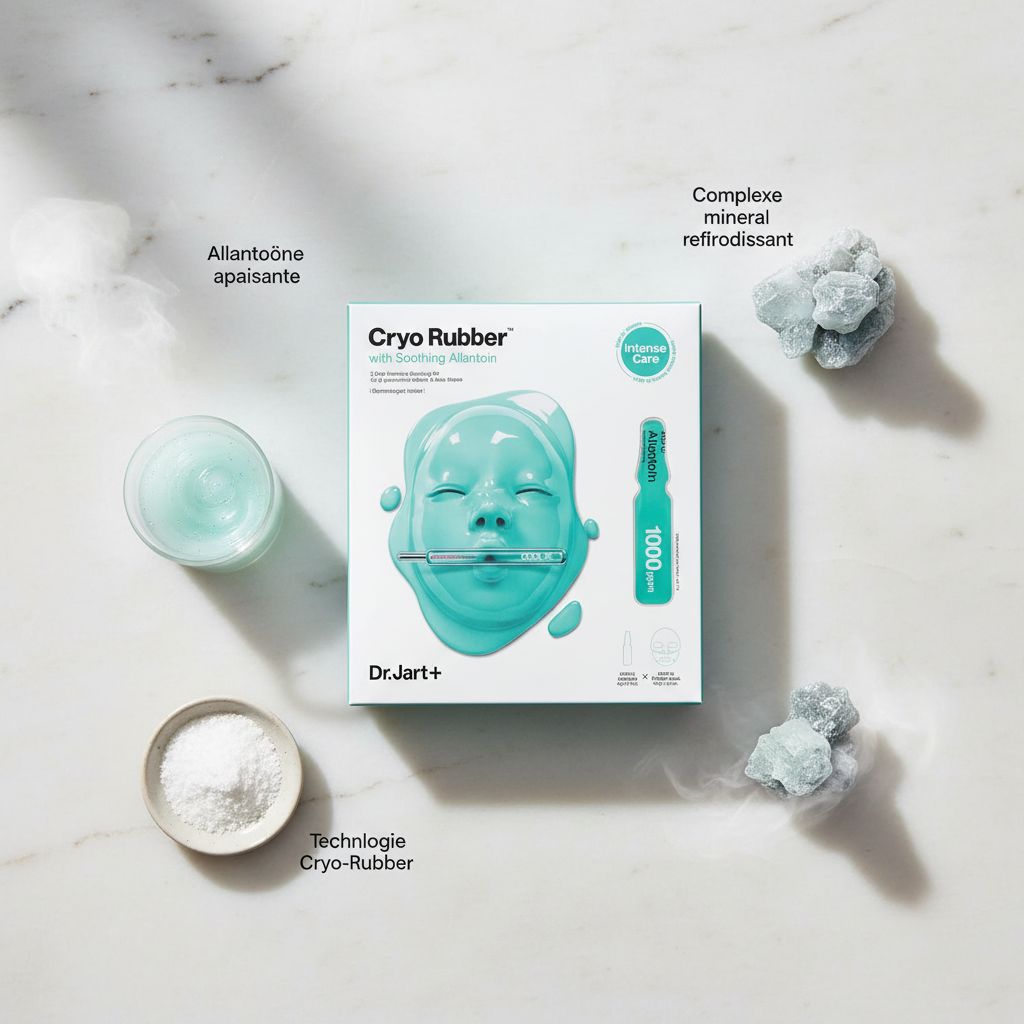 Dr.Jart+ - Cryo Rubber with Soothing Allantoin Mask — Masque apaisant ultra-rafraîchissant - ingredients