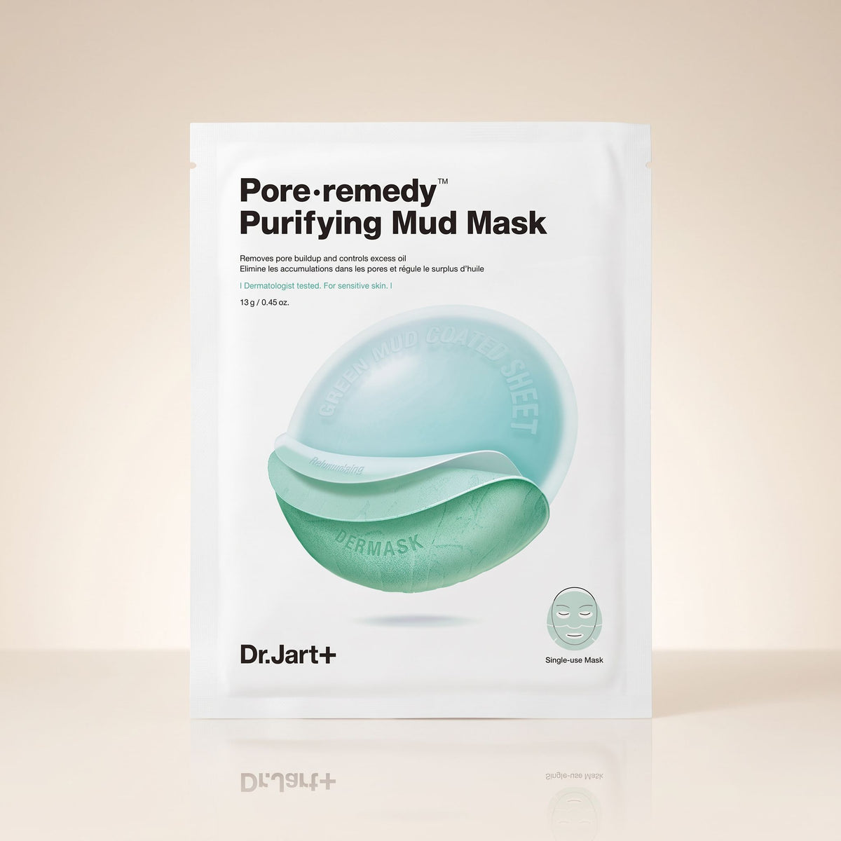 Dr.Jart+ – Dermask Pore Remedy Purifying Mud Mask Pack — Purifie et affine les pores - hero