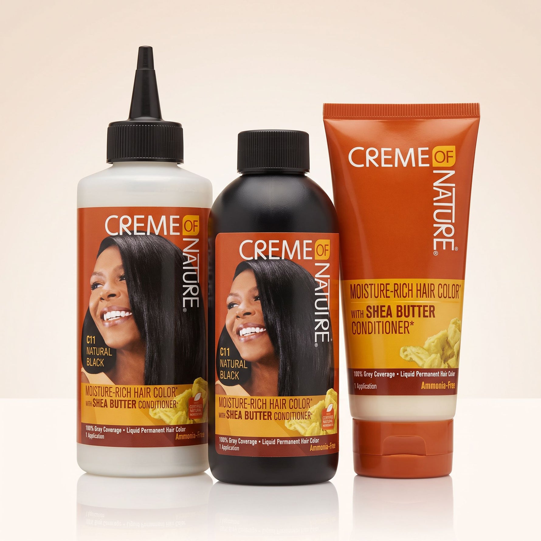 Creme of Nature Coloration Liquide Natural Black C11 - hero