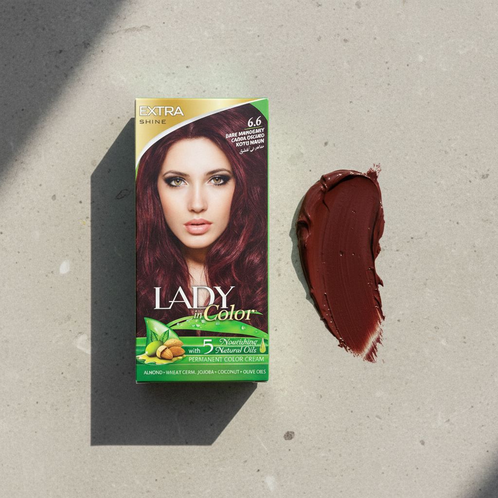 Lady in Color Dark Mahogany 6.6 - texture