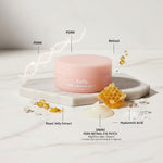 [Abib] PDRN RETINAL EYE PATCH GLOW JELLY 84g(60ea: 30pairs) — Contour des yeux illuminé et rajeuni - ingredients