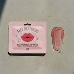 G9 SKIN Self Aesthetic Rose Hydrogel Lip Patch – Patch Hydrogel Hydratant pour les Lèvres - texture