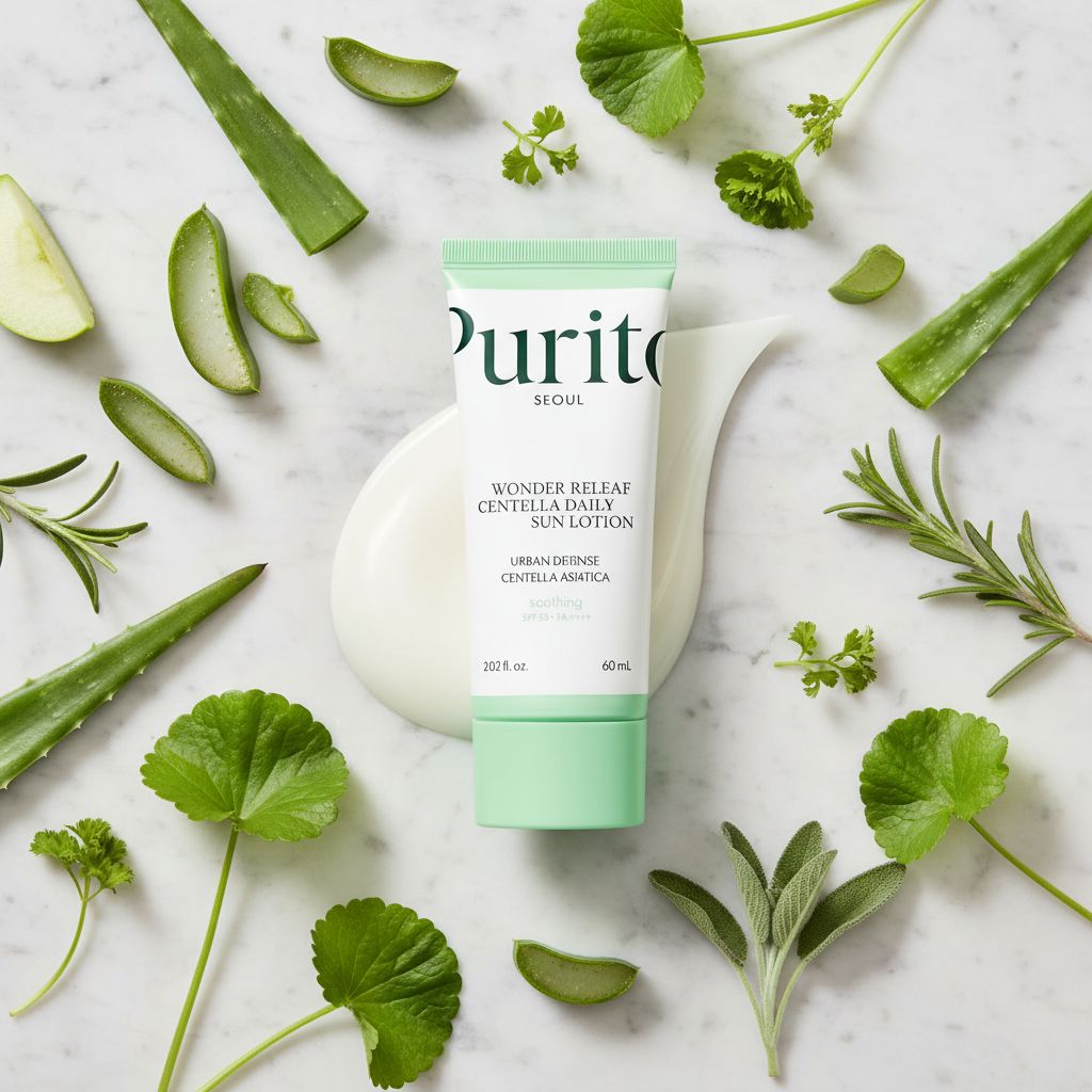 PURITO WONDER RELEAF CENTELLA DAILY SUN LOTION 60ML - ingredients