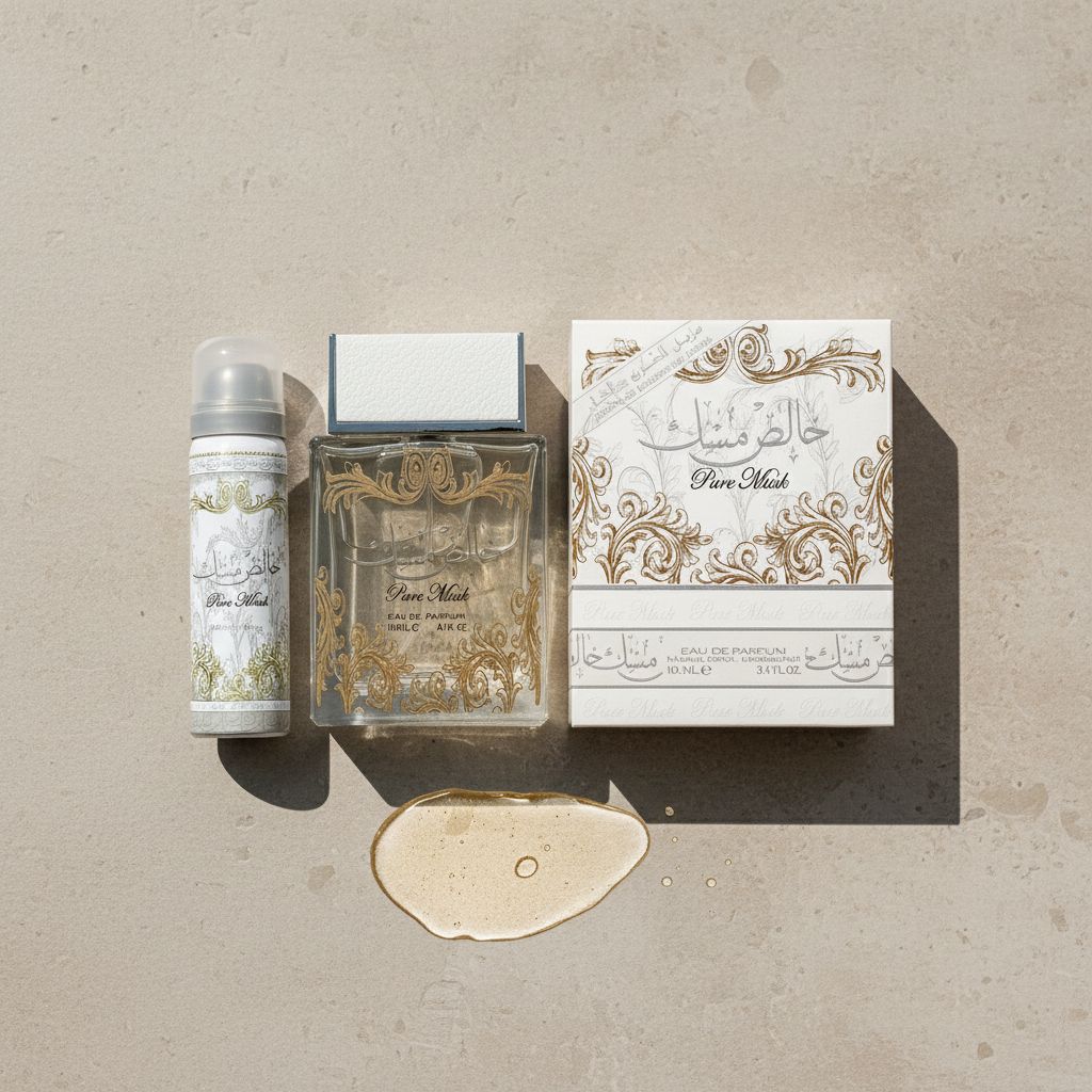 LATTAFA Pure Musk Eau de Parfum- 100ml - texture