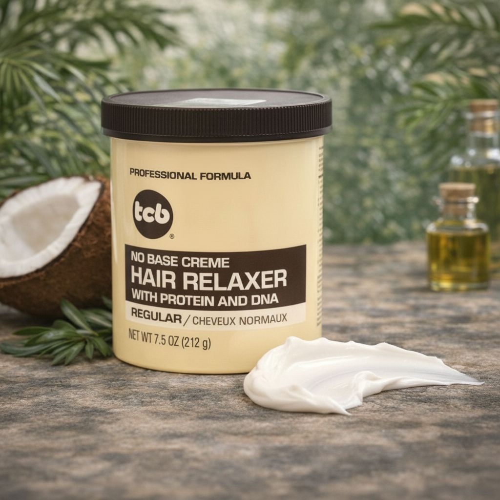 TCB No Base Crème Défrisante – Regular 212 g - texture
