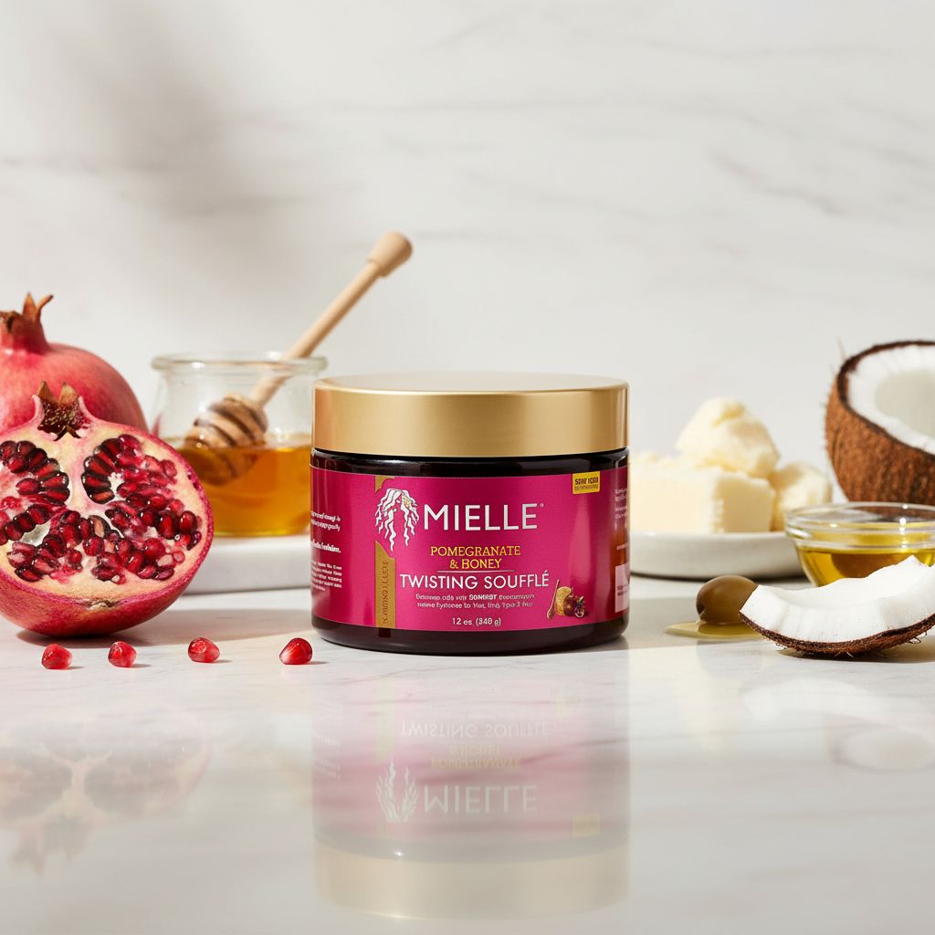Mielle – Pomegranate & Honey Twisting Soufflé 340g - ingredients