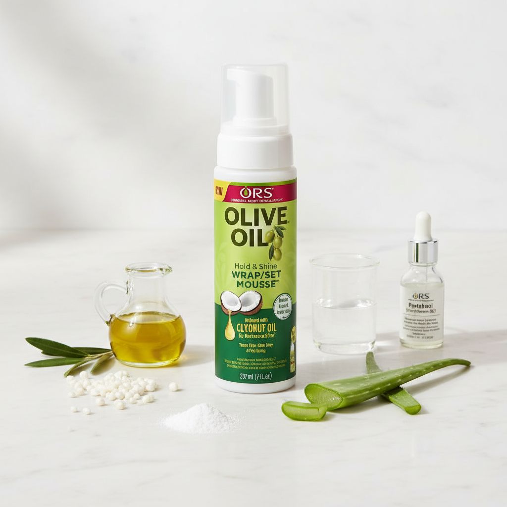 ORS – Olive Oil Wrap Set Mousse 207ml - ingredients
