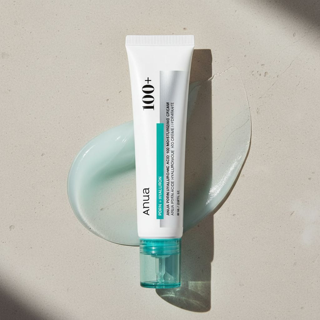 Anua - Moisturizing cream PDRN Hyaluronic Acid 100 — Hydratation intense et régénération cutanée - texture