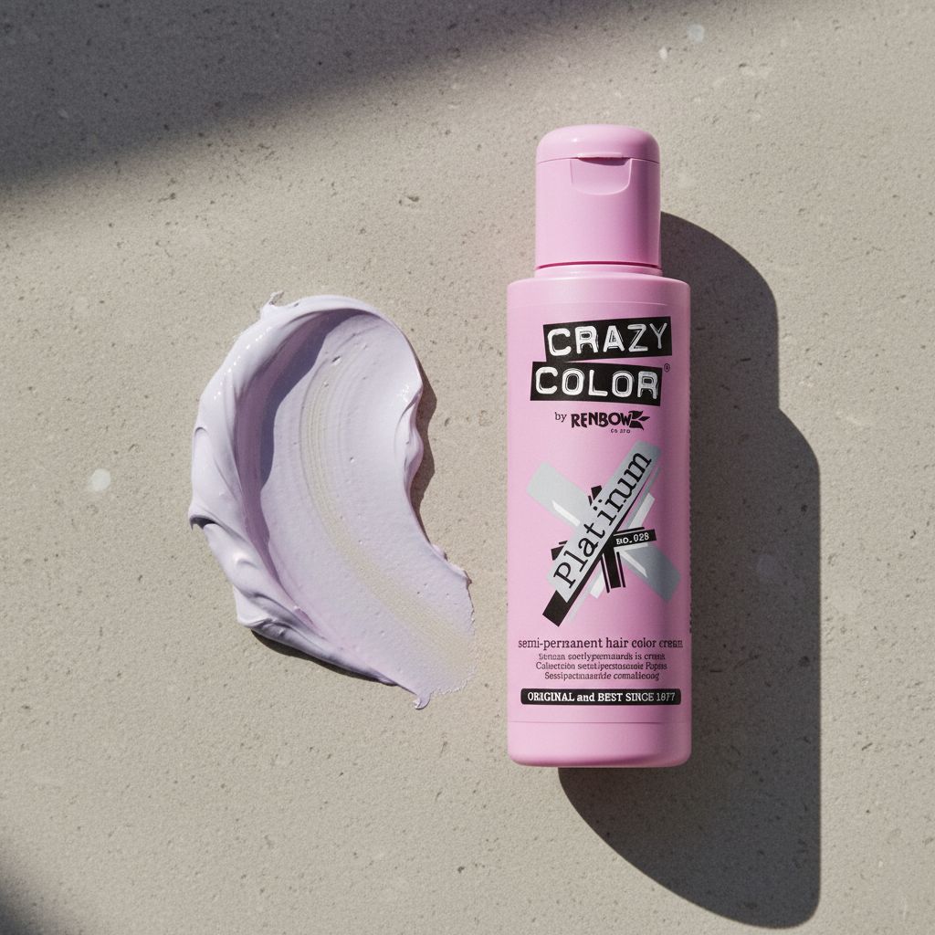 Crazy Color Platinum 100 ml - texture