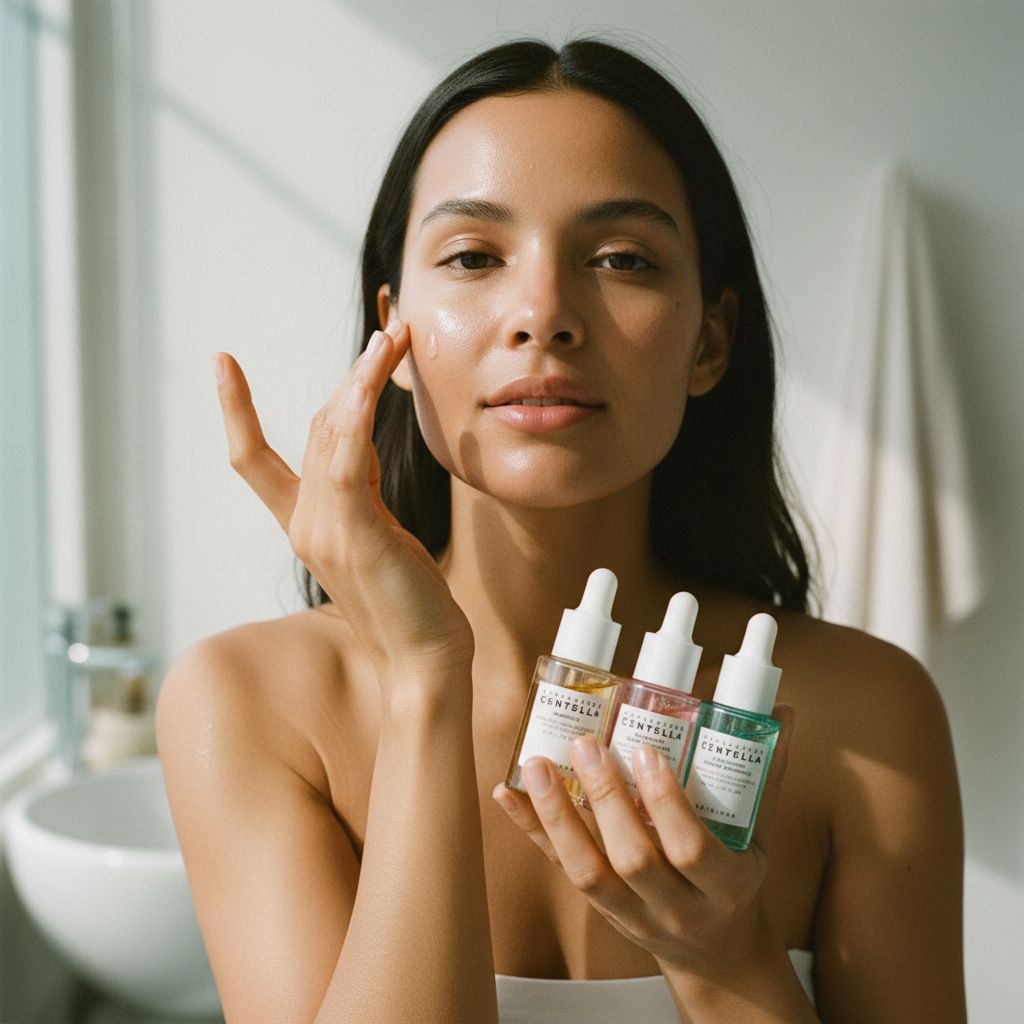 [Skin1004] Madagascar Centella Ampoule Kit (mini ampoule 4 types) — Sérums apaisants centella asiatica - lifestyle