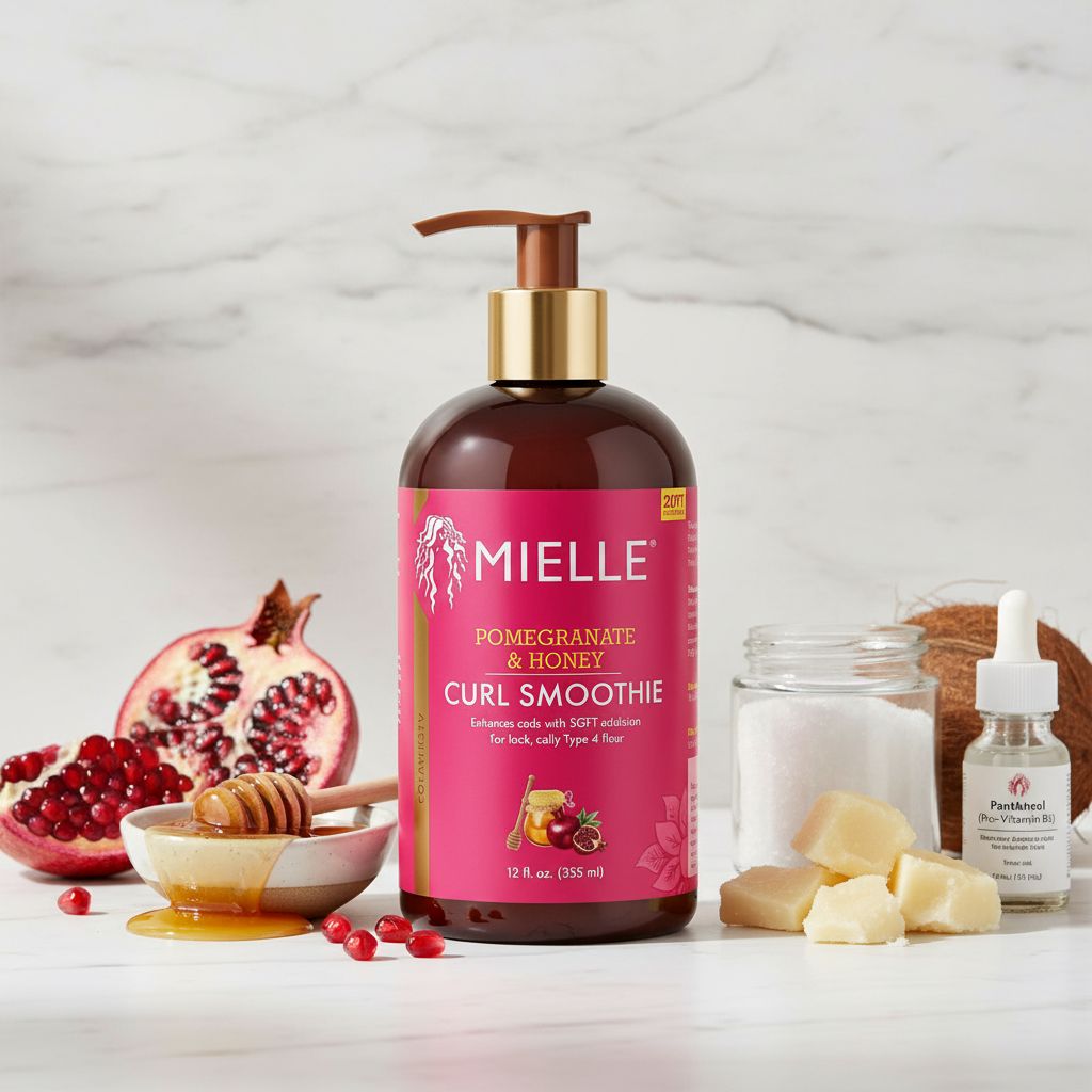 Mielle – Pomegranate & Honey Curl Smoothie 355ml - ingredients