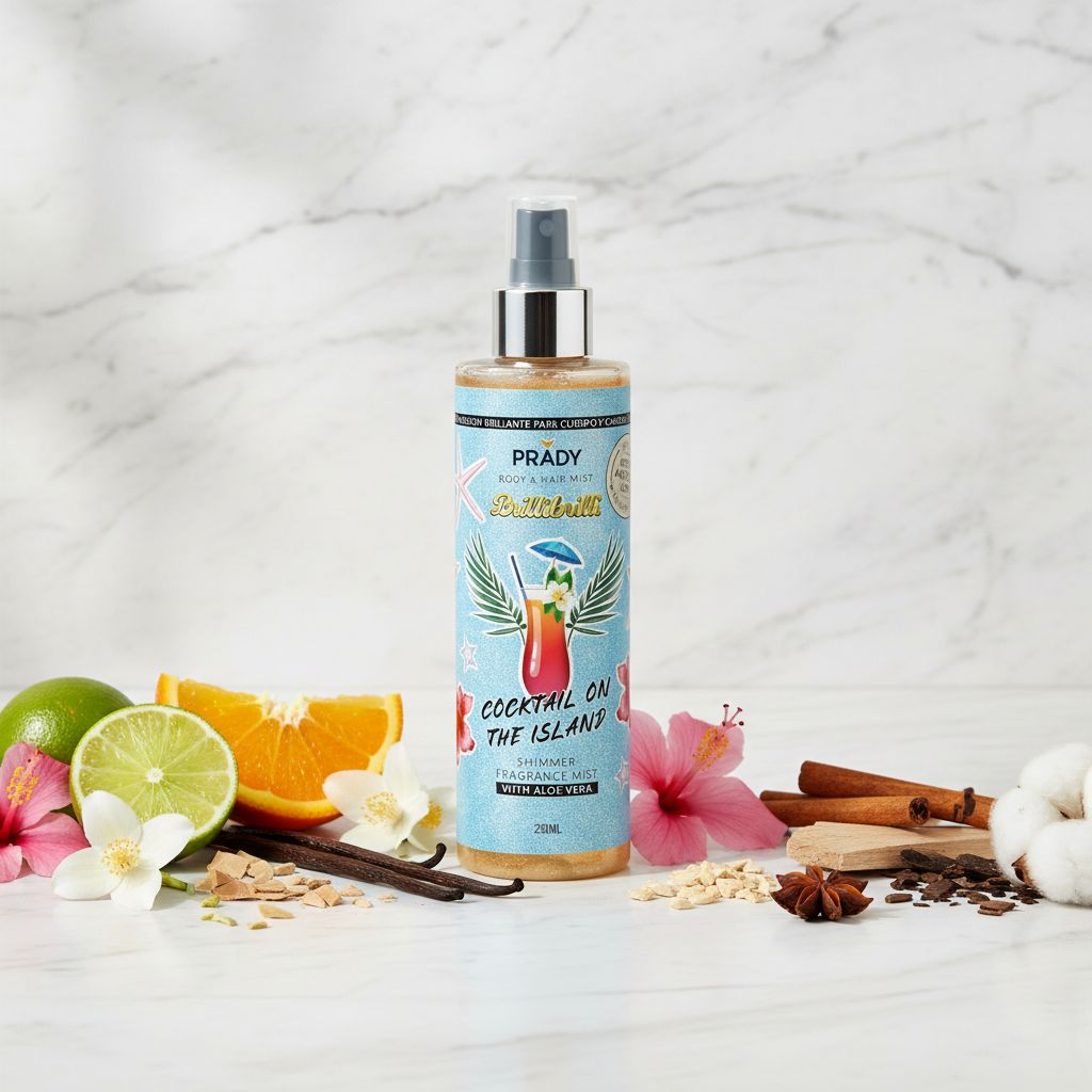 PRADY Brillibrilli Cocktail On The Island 250ml - ingredients