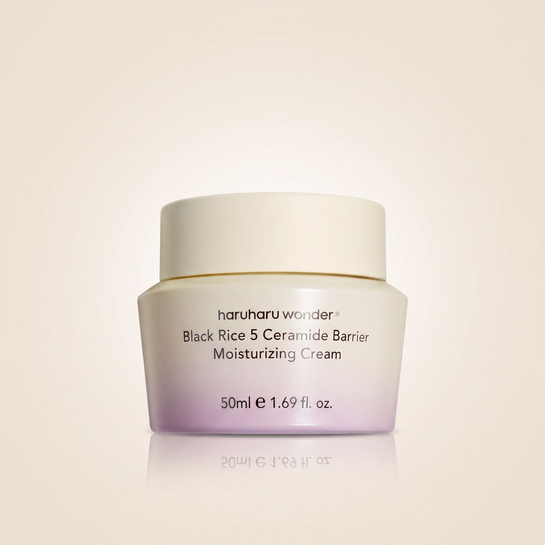 [Haruharu Wonder] Black Rice 5 Ceramide Barrier Moisturizing Cream 50ml — Crème barrière ultra-nourrissante - hero