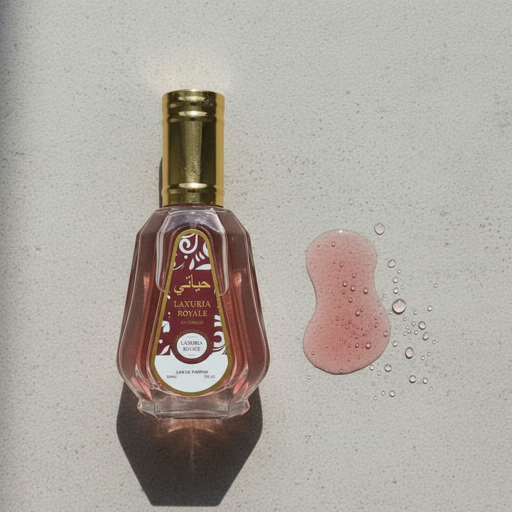 PARFUM CP LAXURIA ROUGE REF KM446  55ML - texture
