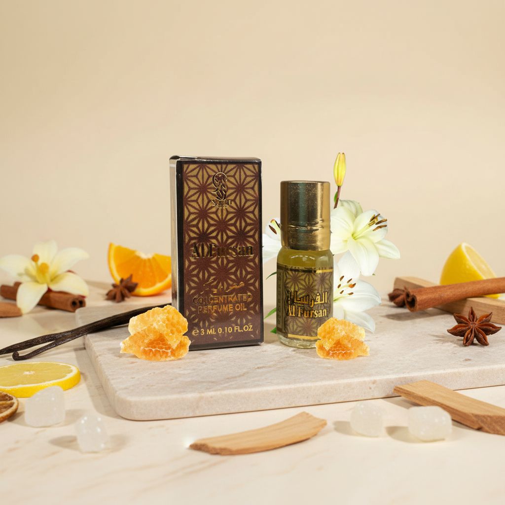SARAH Al Fursan Roll-on Concentrated Perfume Oil 3ml - ingredients