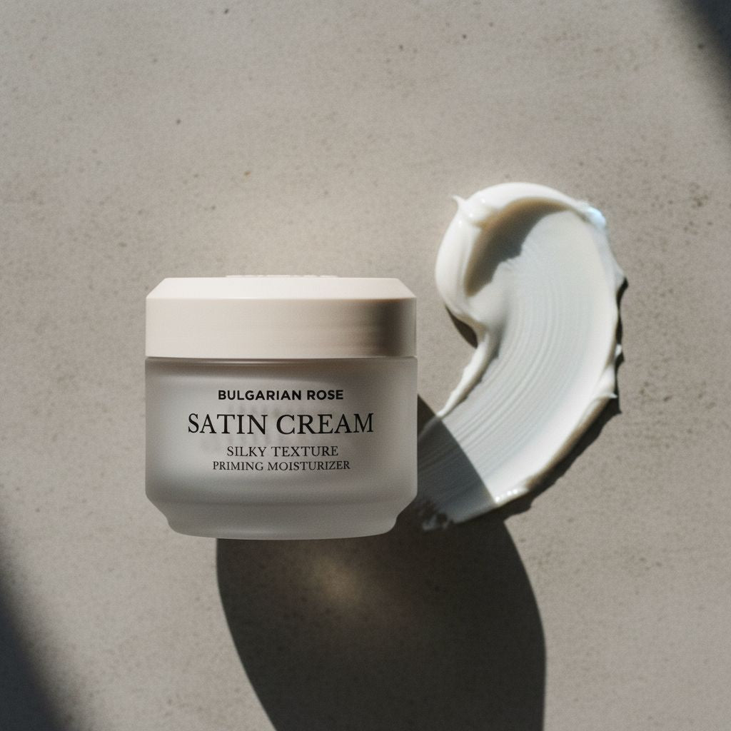 [Heimish] (Renew) Bulgarian Rose Satin Cream 50ml — Crème satinée rose bulgare régénérante - texture