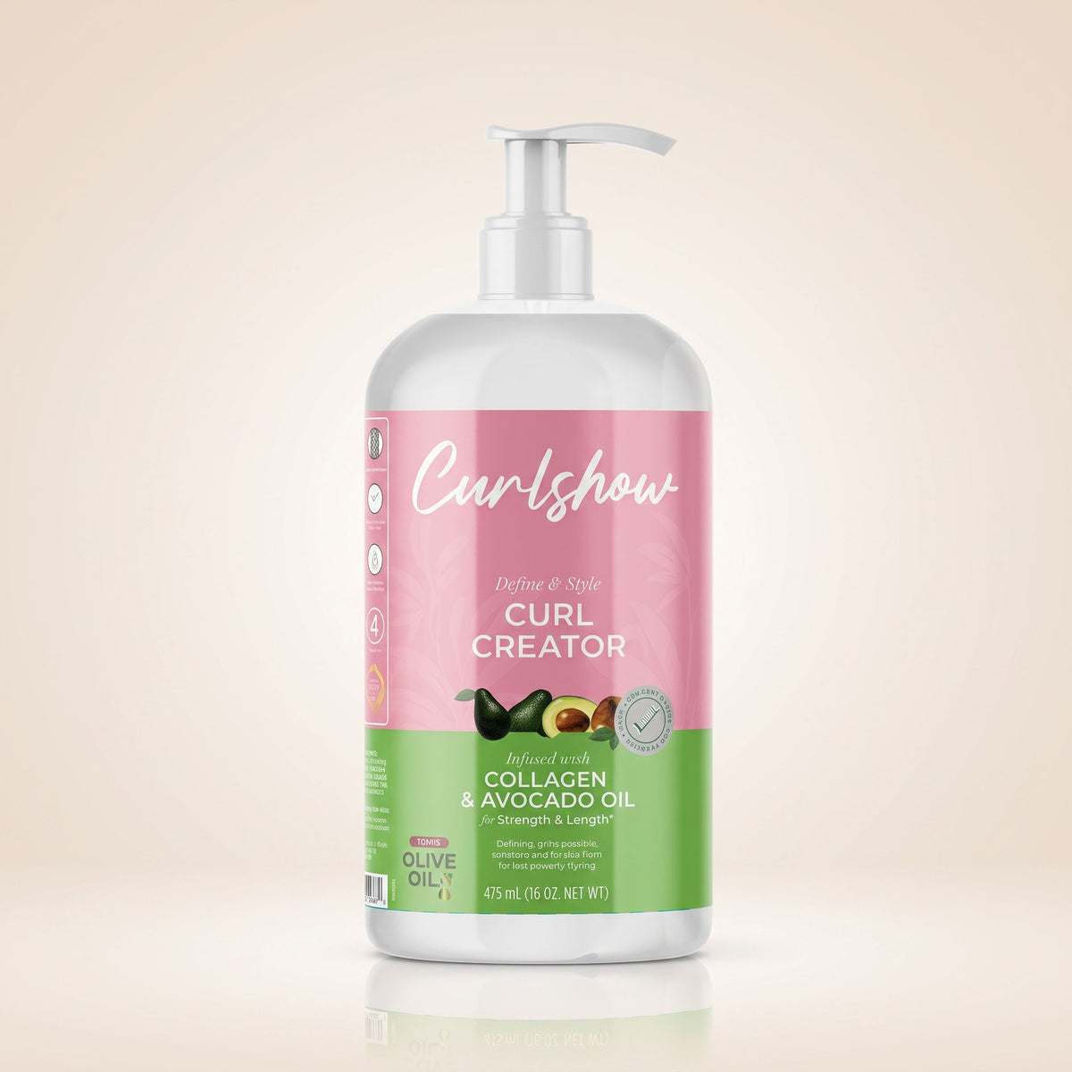 CURLSHOW – Crème Créatrice de Boucles 453g (Curl Creator) - hero