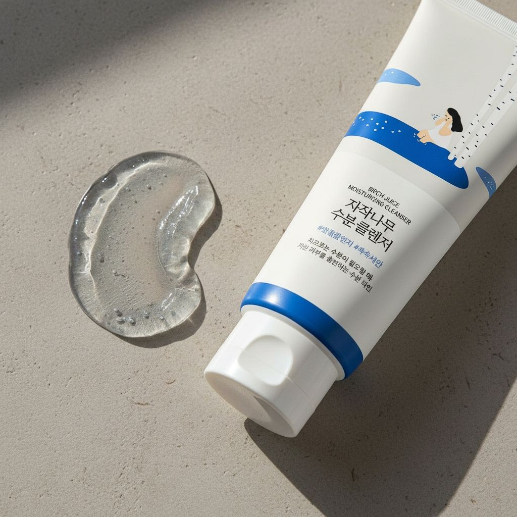 Round Lab – Birch Juice Moisturizing Cleanser – 150ml - texture