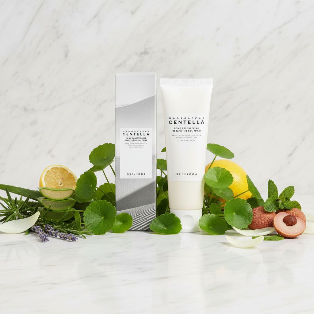 SKIN1004 MADAGASCAR CENTELLA TONE BRIGHTENING CLEANSING GEL FOAM 125ML - ingredients