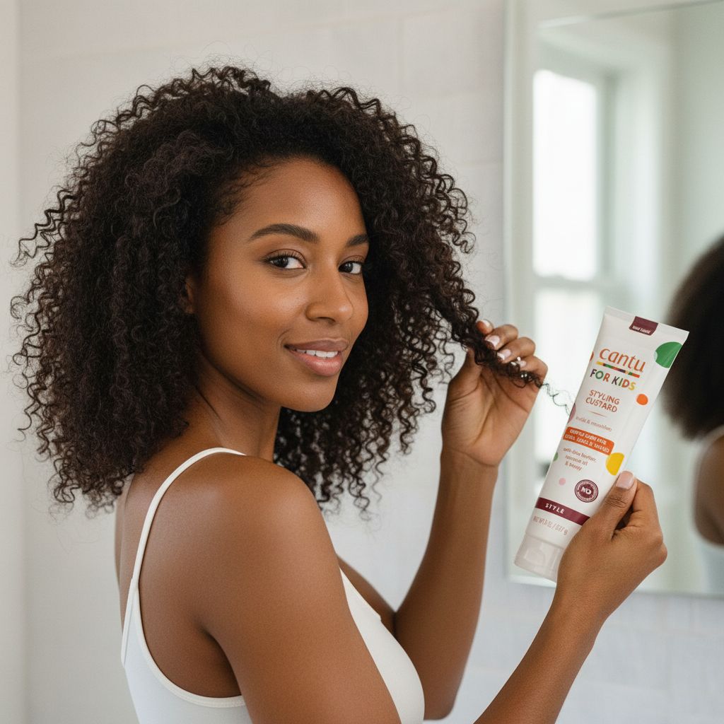 Cantu For Kids Styling Custard 227 g - lifestyle