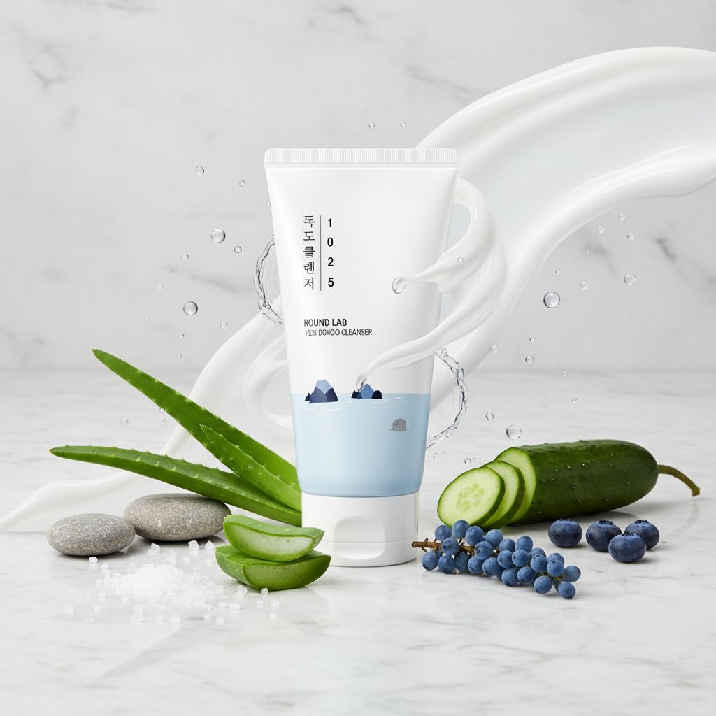 [ROUND LAB(EU)] 1025 DOKDO CLEANSER 150ML   (EU) - ingredients