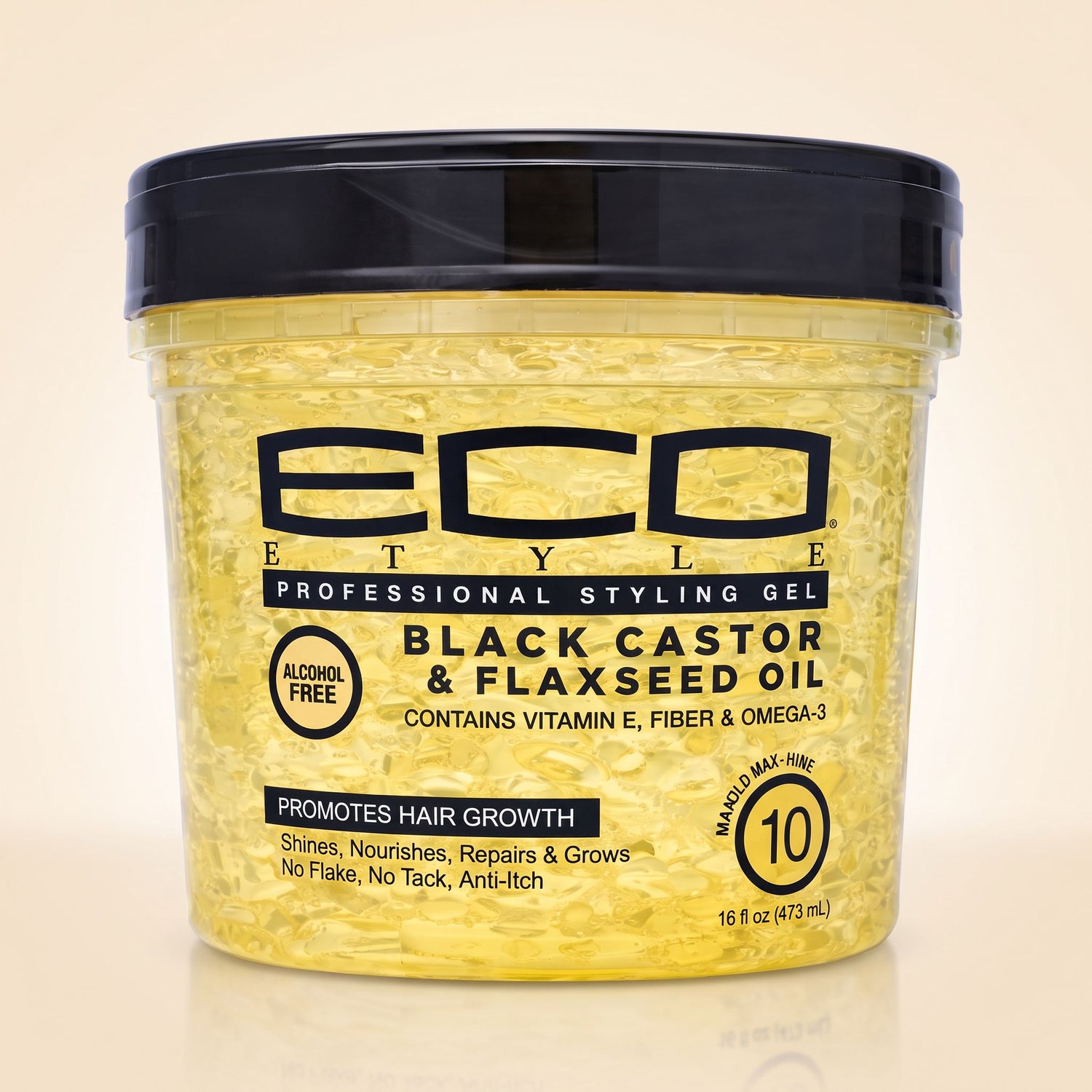 Eco Style Gel Ricin Noir & Huile de Lin 473 ml - hero
