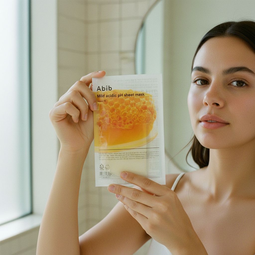 [Abib] [1ea] Mild Acidic pH Sheet Mask_Honey Fit — Masque hydratant au miel doux - lifestyle