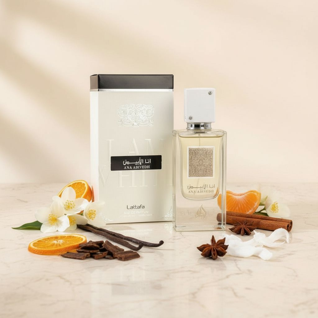 LATTAFA Ana Abiyedh Eau de Parfum- 50ml - ingredients