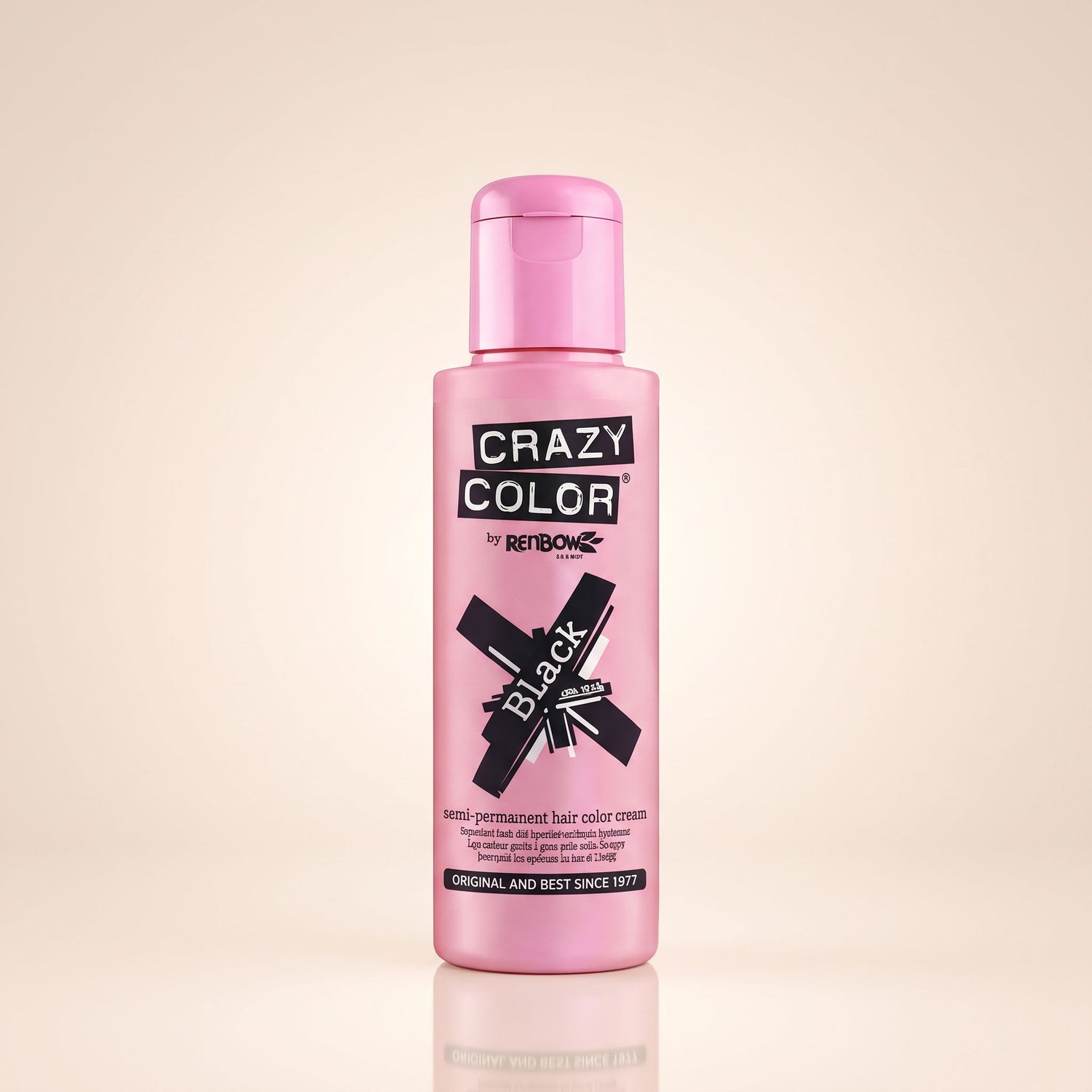 Crazy Color Black 100 ml - hero