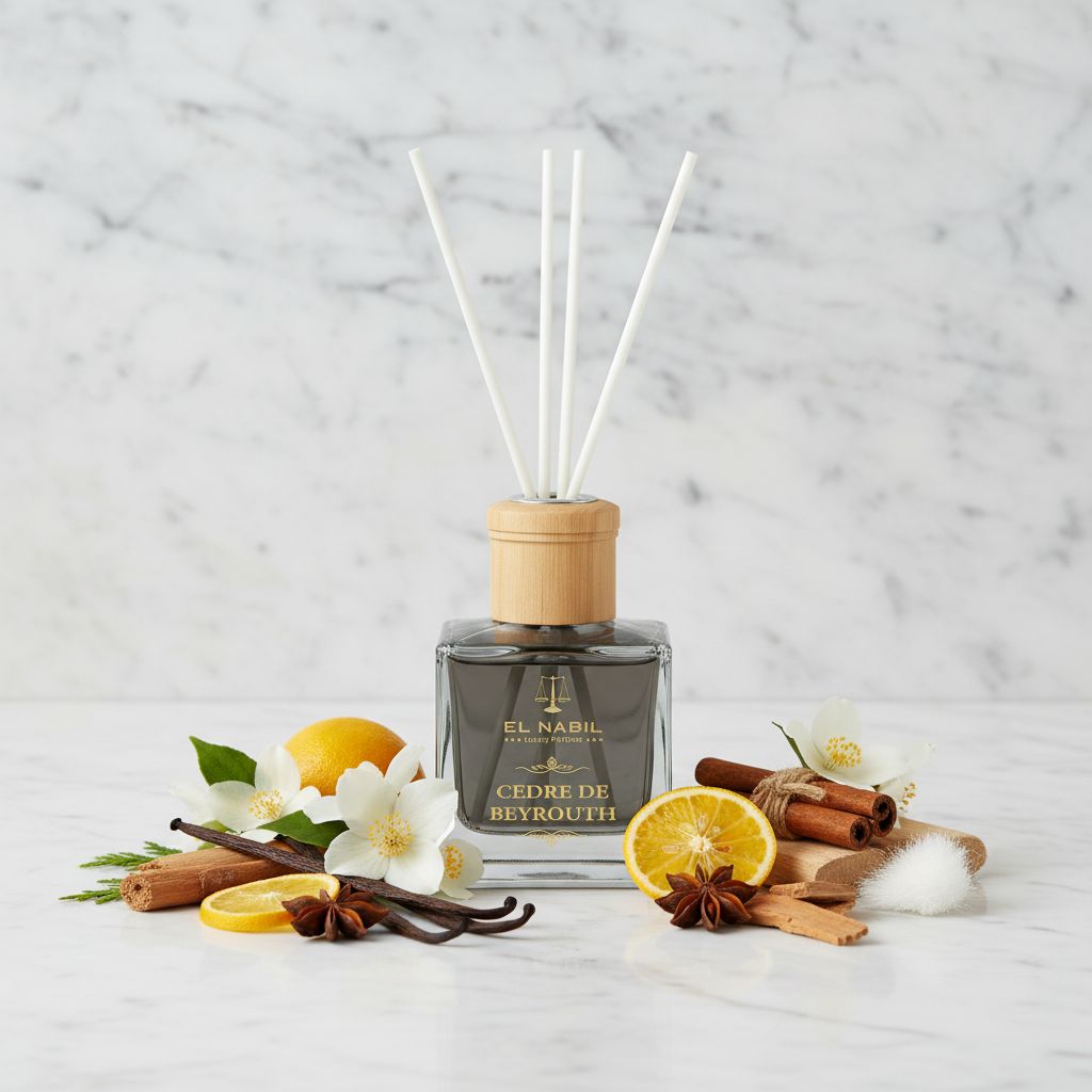 EL NABIL Cèdre de Beyrouth Parfum D'interieur 125ml - ingredients