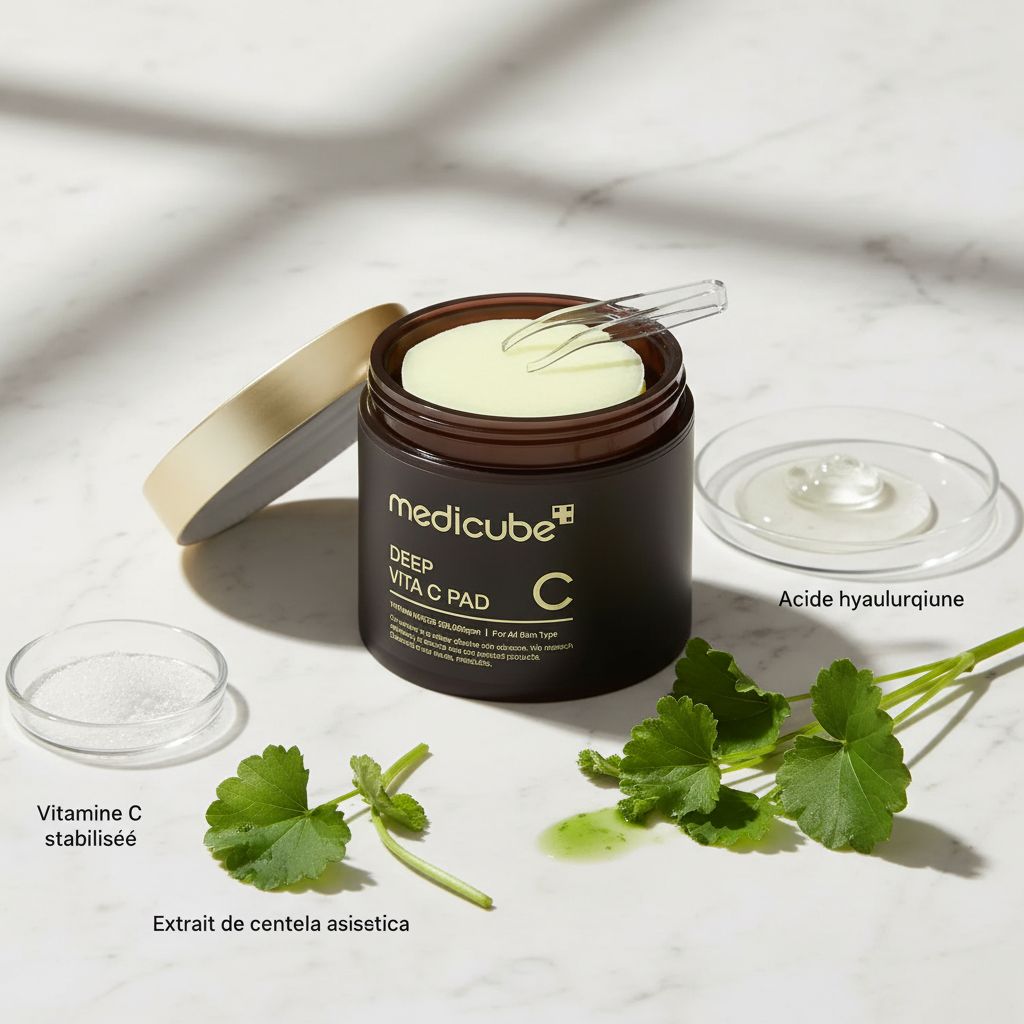 Medicube DEEP VITA C PAD (70pcs) 150G — Éclat et radiance pour la peau - ingredients