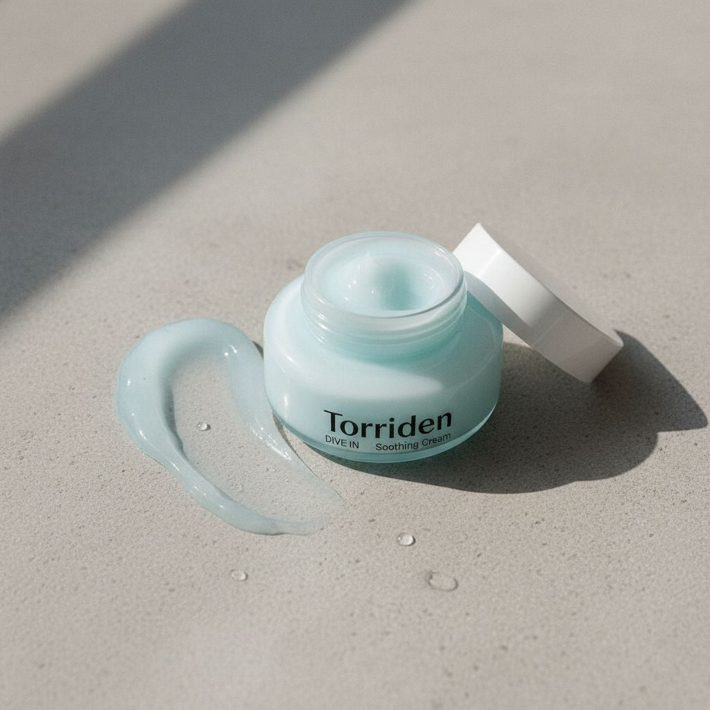 Torriden Hyaluronic Soothing Cream – Crème Hydratante Apaisante 100 ml - texture
