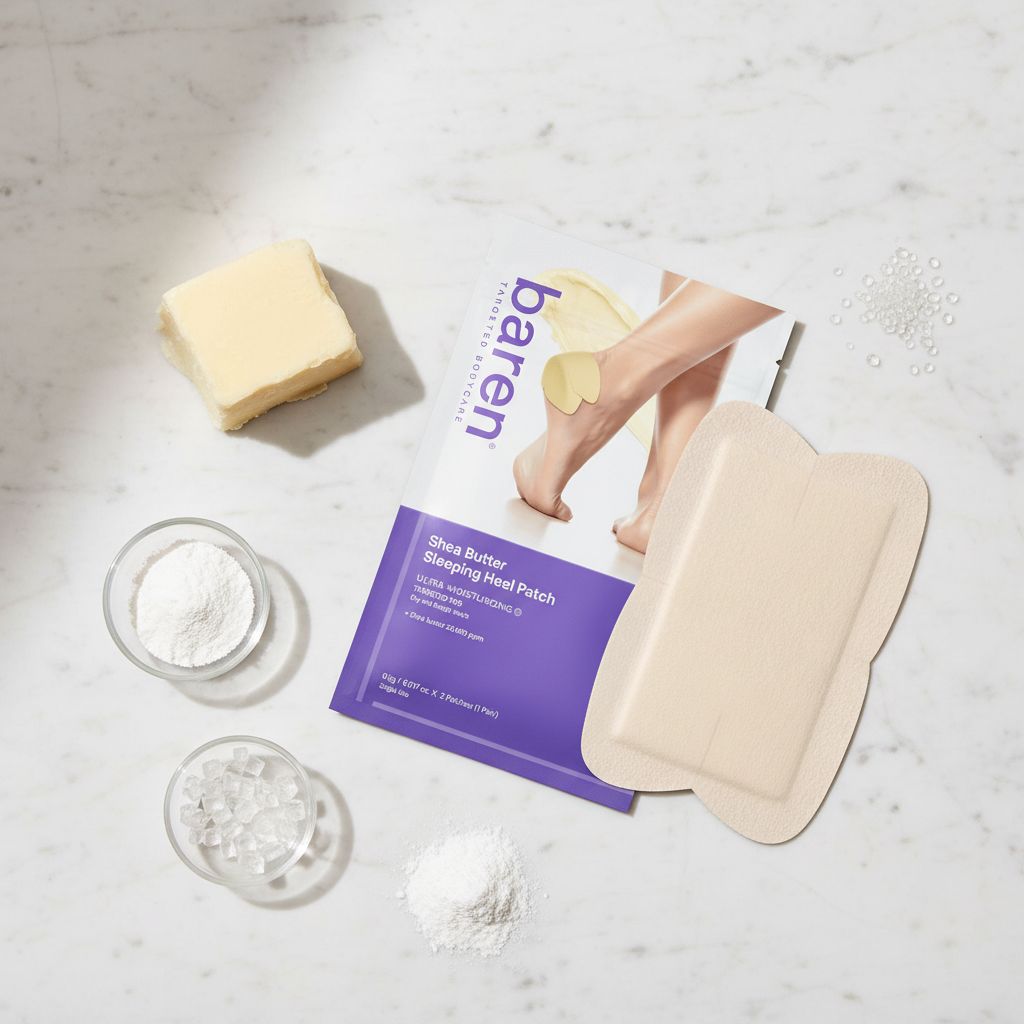 Baren – Shea Butter Sleeping Heel Patch – 2 pièces - ingredients