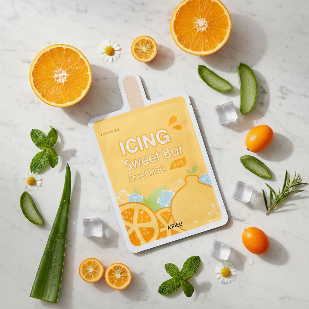 A’pieu Icing Sweet Bar Sheet Mask Hallabong – Masque Tissu Éclat Vitaminé - ingredients