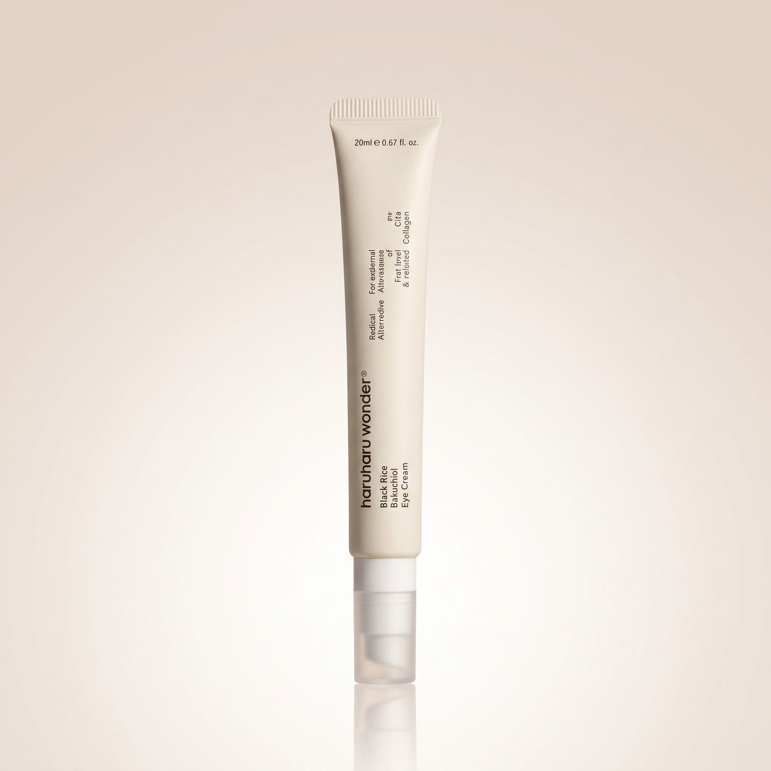Haruharu Wonder Black Rice Bakuchiol Eye Cream – Crème Contour des Yeux Anti-Âge 20 ml - hero