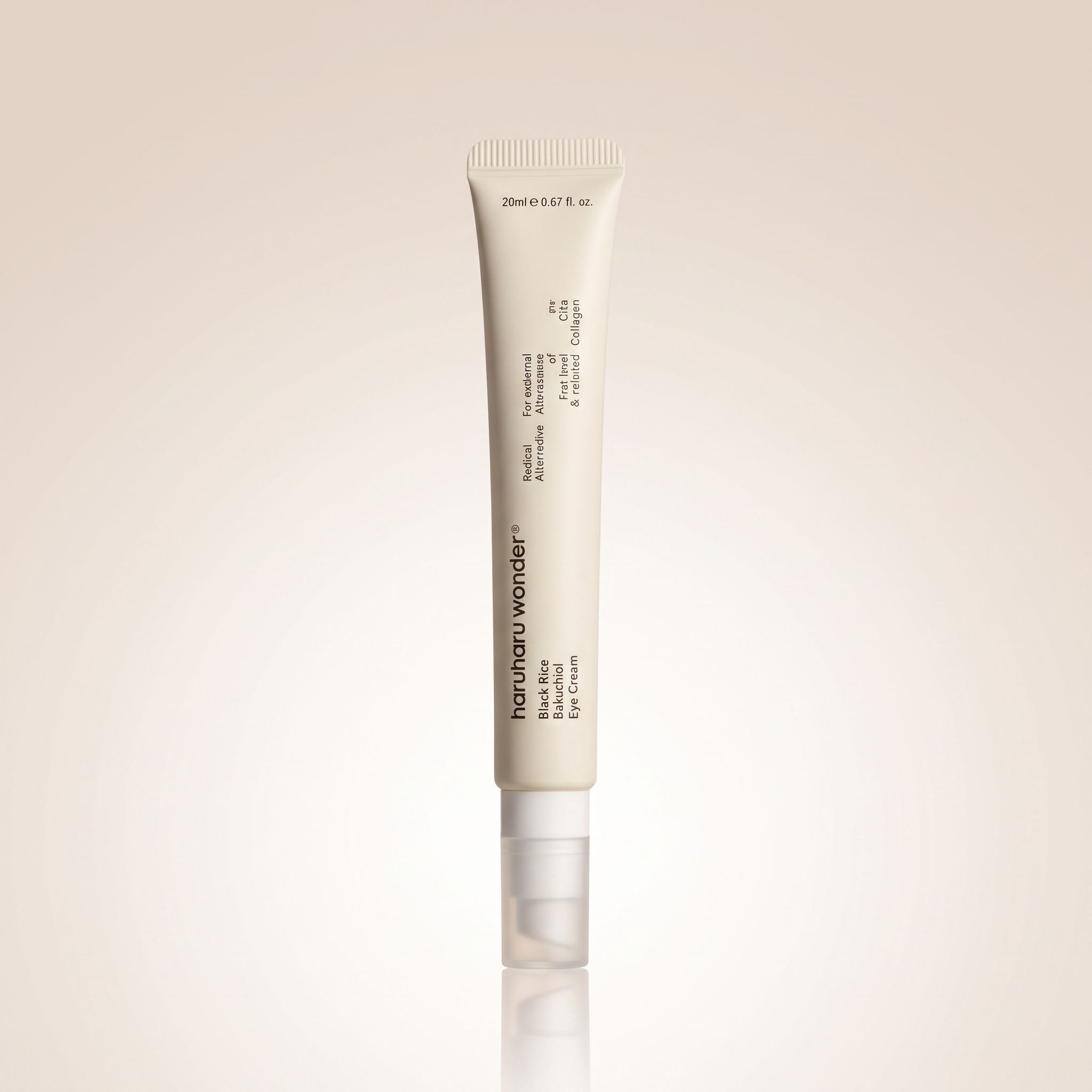 Haruharu Wonder Black Rice Bakuchiol Eye Cream – Crème Contour des Yeux Anti-Âge 20 ml - hero