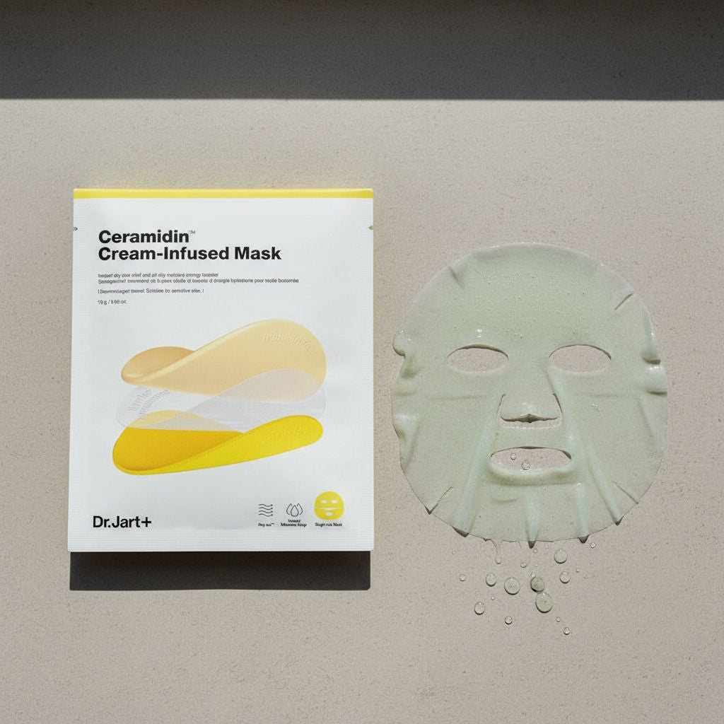 Dr.Jart+ – Ceramidin Cream-Infused Mask Pack — Hydratation intense et apaisante - texture