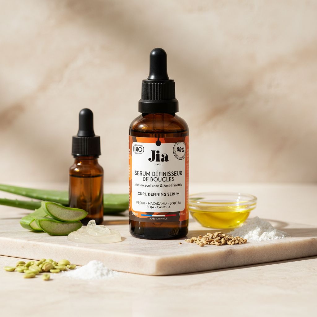 JIA Sérum Définisseur de Boucles 50ml - ingredients