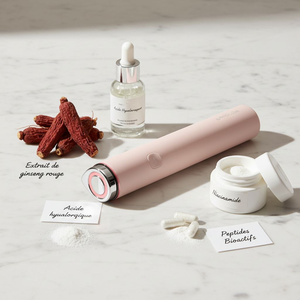 medicube age r booster pro mini plus beige — Rajeunissement et éclat anti-âge - ingredients