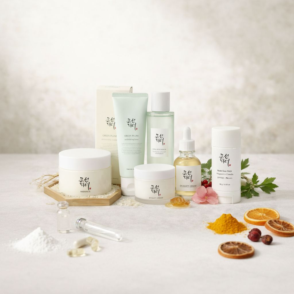 Routine K-Beauty Éclat & Anti-Taches – Kit Teint Lumineux (6 étapes) - ingredients