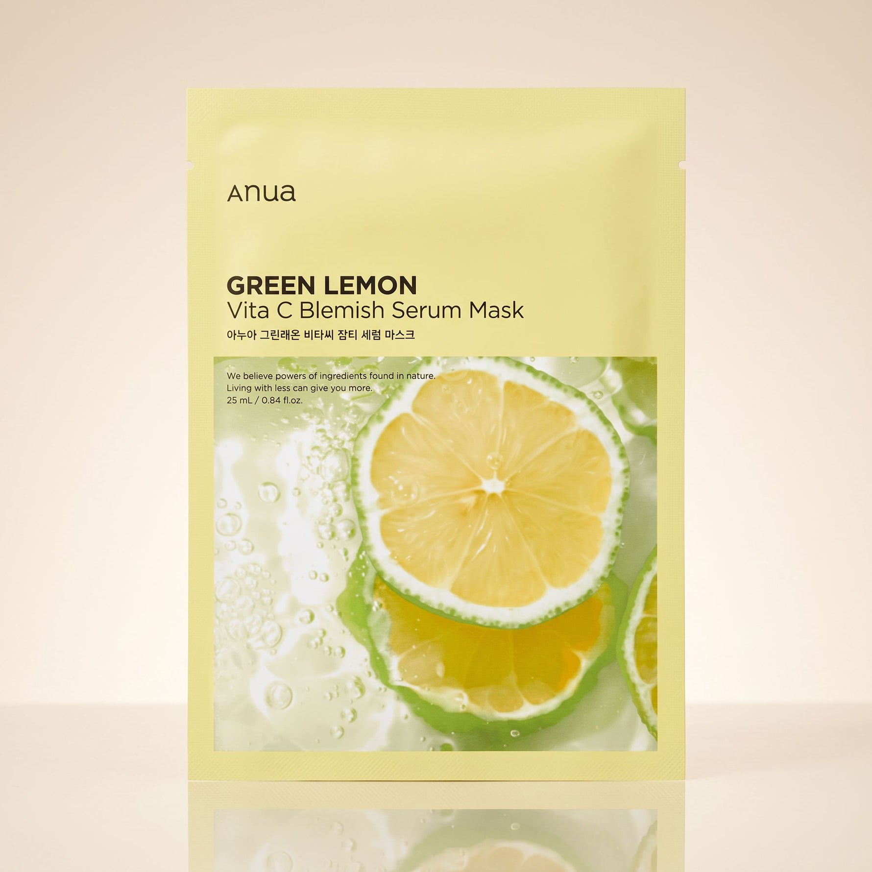 Anua - Green Lemon Vita C Belmish Serum Mask — Éclat vitaminé anti-imperfections - hero